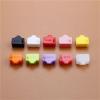 Ethernet Hub Port 100 PCS Ethernet Hub Port RJ45 Anti Dust Cover Cap Protector Plug Female Jack Connector Silicone Dustplug for TV,Computer(Yellow) view 4