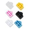 Ethernet Hub Port 50 PCS Ethernet Hub Port RJ45 Anti Dust Cover Cap Protector Plug for TV,Computer(Pink) view 2