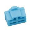 Ethernet Hub Port 50 PCS Ethernet Hub Port RJ45 Anti Dust Cover Cap Protector Plug for TV,Computer(Pink) view 3