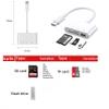 3-in-1 USB C Card Reader Hub, Type-C to SD/TF Memory Viewer for Photos & 4K Video, OTG Adapter Compatible with iPhone 15, 16 & Later, Samsung Galaxy, Google Pixel, MacBook, iPad view 2