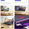 3-in-1 USB C Card Reader Hub, Type-C to SD/TF Memory Viewer for Photos & 4K Video, OTG Adapter Compatible with iPhone 15, 16 & Later, Samsung Galaxy, Google Pixel, MacBook, iPad view 4
