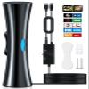 3300+ Miles Range TV Antenna for Smart TV, Upgraded Digital HD Antenna for HDTV Indoor/Outdoor with Amplifier and Signal Booster-Support 360Reception 4K 1080p for All Television-33ft Coax HDTV Cable view 1
