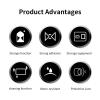VBESTLIFE Self Adhesive Protective Wrap Cloth, Portable lazy Makeup Bag Cosmetic Pouch Widely Used for Camera Lens Wrap, Folding, Washproof (70 * 70cm) view 2