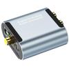 CATIEBYE Digital Coaxial and Optical Fiber Converter Adapter with Volume Adjustment Analog Audio Converter Box for Home Theater and Audio Systems USB Powered view 1