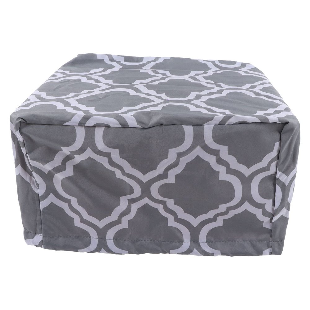 Badafaci Projector Cover Antistatic Cover with Grey Flower Pattern Ceiling Mount for Projector Camera Printe Internal Three Dimensional Edge