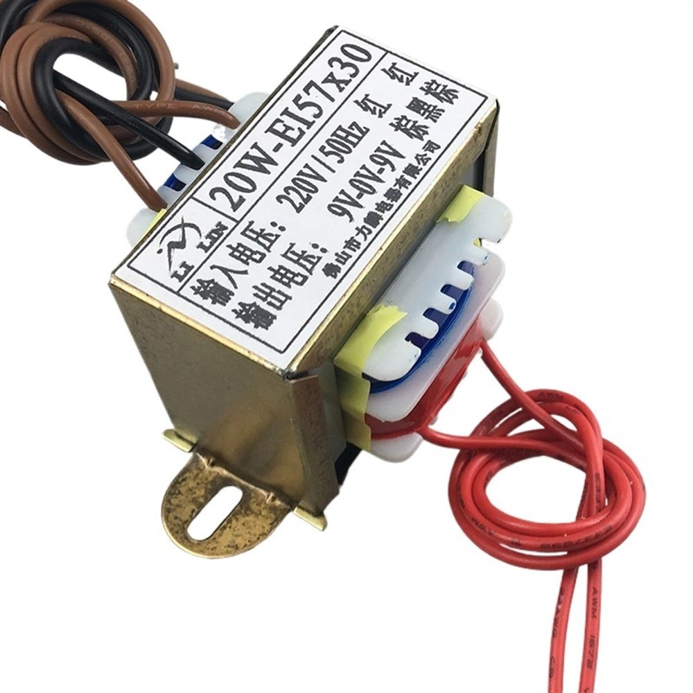 20W Square 220V to 6V/9V/12V/15V/18V/24V/28V EI Power Amplifier Power Supply(Single Input 12V)
