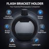 Adjustable Flash Bracket Holder for V860II V850II TT685 TT600 Square Flashes - Wide Compatibility, Robust Construction, Easy Installation for Photographers view 4