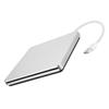 Alipis External USB 3.0 DVD Burner Drive Portable DVD ROM CD Writer Player Silver Gray for Laptop and Desktop Use view 1