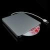 Alipis External USB 3.0 DVD Burner Drive Portable DVD ROM CD Writer Player Silver Gray for Laptop and Desktop Use view 3