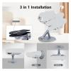 3 in 1 Stand Universal 1/4 Inch Screw Interface Mini Projector Bracket Desktop Holder Table Wall Mount(Silver) view 2
