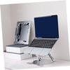 ABOOFAN Metal Laptop Stand Adjustable Desk Riser Aluminum Alloy Holder for Laptop and Tablet, Folding Portable Cooling Support for Home Office Use view 2