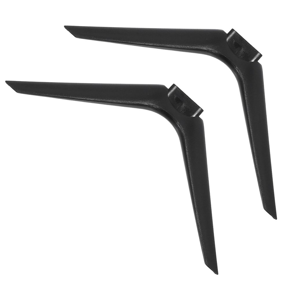 BESPORTBLE Desktop Television Holder Stand Mount Base with 15mm Dual-Hole Plastic Legs, No-Drill Installation Support for Monitors and Projectors, Home Tabletop Pedestal Support