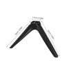 BESPORTBLE Desktop Television Holder Stand Mount Base with 15mm Dual-Hole Plastic Legs, No-Drill Installation Support for Monitors and Projectors, Home Tabletop Pedestal Support view 2