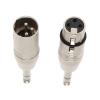 BHUPWZE Aluminum Alloy 1/4 Inch TRS to XLR Adapter 6.5mm Stereo Male to 3Pin Female and Balanced Sound Connector view 4