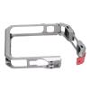 Camera Expansion Cage Excellent Compatibility Lightweight Aluminum Alloy Design for Osmo 360 Cold Shoe and 1/4 Screw Port Camera Protective Frame Bezel for Photography Enthusiasts (Grey) view 2