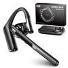 Bluetooth Headset V6.0, Open Ear Wireless Earpiece with Noise Canceling Mic, 96H Talking Time with the 950 mAh Charging Case for iOS Android Laptop, Headphones with Mute Button for Trucker Work view 1