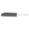 GLSTOY Multi-Functional Window Cleaner Brush with Supple Silicone Bristles, Portable Dust and Groove Cleaning Tool for Kitchen, Bathroom, and Window Screen Cleaning, Pure White view 1