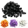 linenb Cable Strain Relief Boots 300pcs Cat6 Cat5 Ethernet Network RJ45 Connector Caps Strain Relief Boot Crystal Rubber Cover(Dark Gray) view 1