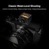 CHI 28mm Optical Waist Level Viewfinder (40mm) Silver - All Aluminum Built with Detachable Anti-Glare Hood, Adjustable Hot/Cold Shoe for Universal Compatibility with Digital/Film Cameras view 2