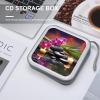 Flowers in Fountain Massage Stones And Bamboo DVD Case With Zipper Portable CD Case Hardshell DVD VCD Binder Storage Box EVA Protective Blu-ray Wallet 40 Capacity CD Wallet Movie Music Media Disc Wall view 4