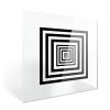 QUGURLID Camera Resolution Test Chart,3 * 3" Camera Lens Resolution Calibration Board,Spatial Limit Resolution Test Chart,0.5m Accuracy&90% Transmittance,for Research (3x3in) view 1