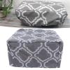 Projector Protective Cover, Waterproof, Grey Flower Pattern, 21x33.5x33.5cm - Full Protection, Premium Nylon Fabric, Ceiling Mount Installation view 2