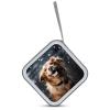 VstaDank Happy Dog in Rain DVD Case With Zipper Portable CD Case Hardshell DVD VCD Binder Storage Box EVA Protective Blu-ray Wallet 40 Capacity CD Wallet Movie Music Media Disc Wallets view 3