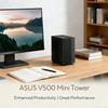 ASUS V500 Tower Desktop Computer | Intel Core i7 13620H (10 Cores, 24MB Smart Cache, Up to 5GHz) | 32GB DDR5 RAM, 1TB PCIe SSD | WiFi 6, Bluetooth 5.4 | Intel UHD Graphics | Wired KB & Mouse view 3