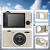 Tedubax Silicone Case for Sony ZV-1F/ ZV-1 II/ZV-1M2 Digital Camera with 2PCS Screen Protector and a Lanyard Sony ZV-1 II case - Off White view 2