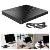Vmohuyktx External DVDs Burners Usb3.0 Writer Reader Plugs Play for Computers Portable External Rws Drive view 2