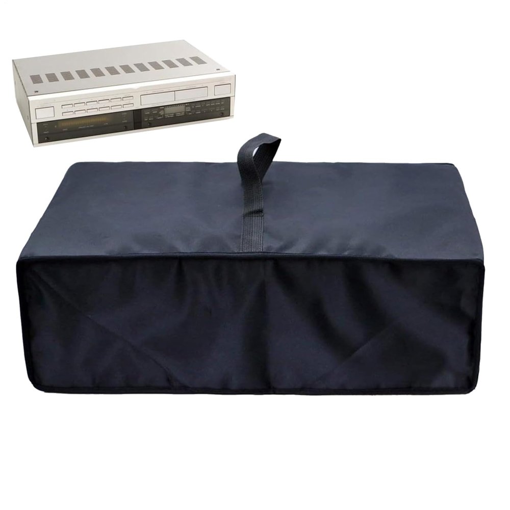 Record Player Dust Cover Oxford Cloth Wide Fit Machine Washable