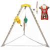 Heavy Duty Aluminum Rescue Tripod - Telescopic Legs for Fall Protection & Confined Space - Emergency Rescue & Firefighting Equipment Lifting System view 1