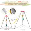 Heavy Duty Telescopic Tripod for Confined Space Rescue Fire Safety Tripod with Protective Belt Ideal for Sewage Tunnel Operations and Emergency Rescues view 3
