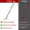 ATOLS 30" Halligan Bar Heavy-Duty Forged Steel Breaching Tool with Non-Slip Grip, Firefighter Tools for Rescue, Forced Entry & Emergency Breakthroughs view 2