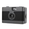 YUEHISY 35mm Film Camera, Lightweight Reusable Camera with Built in Flash, Retro Design Ideal for Travel Photography and Special Occasions (Black) view 1