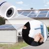 Yhplxyuus Simulation Fake Camera, Surveillances Security CCTV Dome, Indoor Outdoor with LED Light Security Simulation Monitors view 3