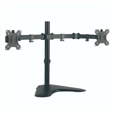 FNJTDVWS Dual Monitor Stand - 2 Computer Stands for 13-32 Inch Dual Computer Monitors