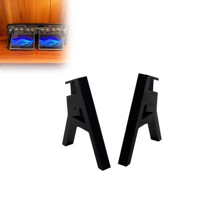 Flight Simulator Brackets Compatible with WingWing A320 | Raised FCU and EFIS Outside Mount | 94mm Height Adjustment | Pair of Brackets