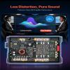 VEVOR 4 Channel Car Audio Amplifier 2 Ohm Stable Bridgeable Class A/B Full Range Amp Max Power 4 x 250W @ 4 Ohm / 4 x 500W @ 2 Ohm for Car SUV Truck Off-Road view 3
