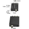 ZEZEFUFU 3 Channel Analog Video Multiplexer, Video to Coaxial Cable Multiplexer Converters 300m view 4