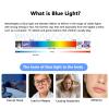 AIZYR Anti Blue Light Anti Glare Screen Protector, Matte Blue Light Blocking Screen Protector, Anti-Scratch Shield Screen Film,75 in 1682 * 966mm view 3