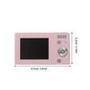BUGUUYO Mini Digital Camera for Adults and Teens, Compact Point-and-Shoot Lightweight Travel Camera with 16x Zoom, Portable Family Photography Device in Rose Pink view 2