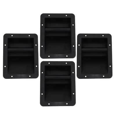 Gadpiparty 4pcs Plastic Speaker Handle Replacement Set, Side Handles for Outdoor Amplifier and Speaker Cabinets, Sturdy Carrier Accessories for Stage Audio Equipment