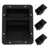 Toddmomy 4pcs Speaker Handle Replacement Plastic Side Cabinet Handles for Audio Equipment for Stage and Home Amplifier Speakers view 1