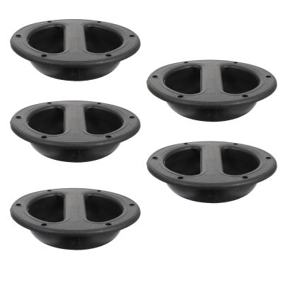 DIYEAH 5pcs Black Abs Stage Speaker Cabinet Handles Black Abs Stage Speaker Cabinet Handles
