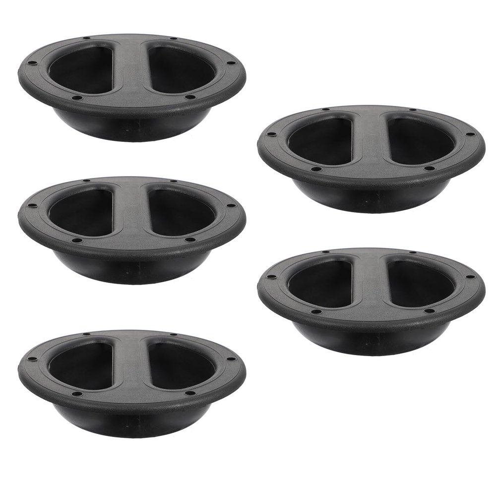 DIYEAH 5pcs Black Abs Stage Speaker Cabinet Handles Black Abs Stage Speaker Cabinet Handles
