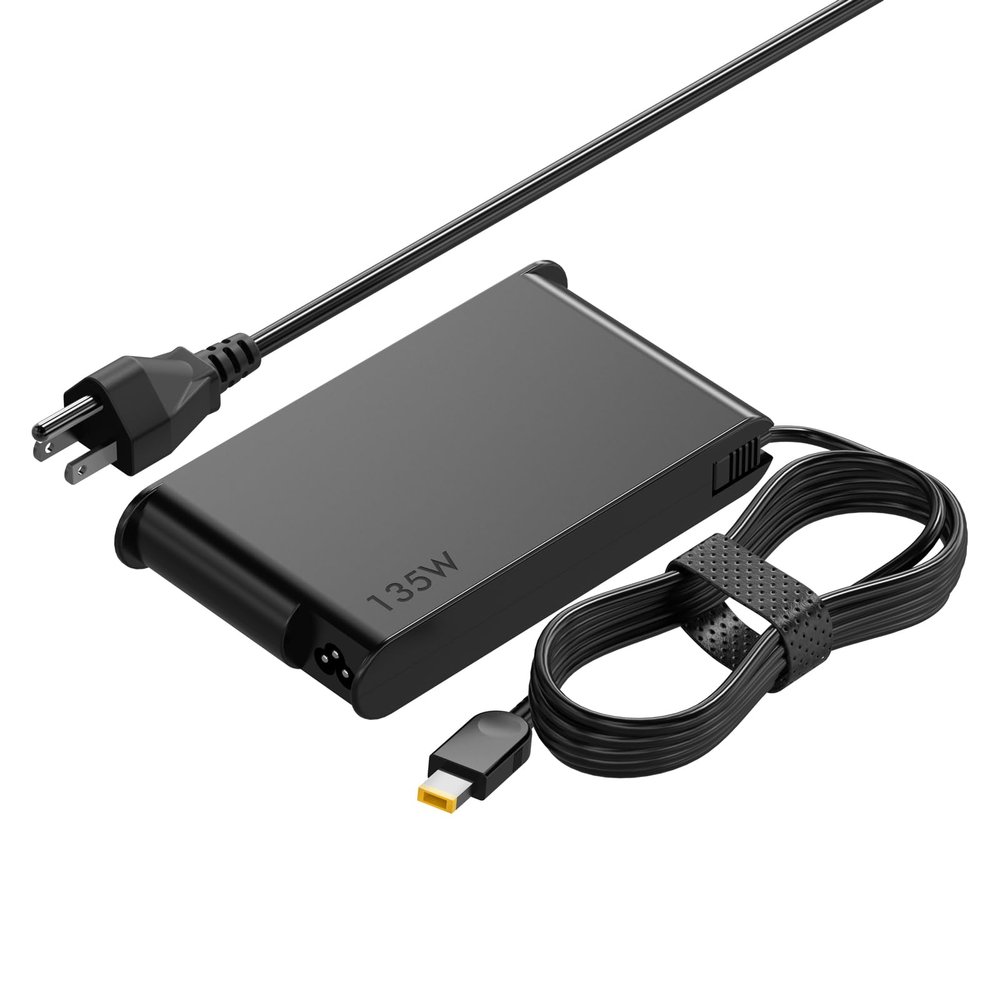 135W 20V 6.75A Laptop Charger Replacement for Lenovo Thinkpad X1 Extreme, Fit for Ideapad Gaming Laptop L340,3-15, Fit for Yoga 9i, Fit for Dock AC Power Adapter Supply Cord