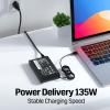 135W 20V 6.75A Laptop Charger Replacement for Lenovo Thinkpad X1 Extreme, Fit for Ideapad Gaming Laptop L340,3-15, Fit for Yoga 9i, Fit for Dock AC Power Adapter Supply Cord view 2