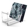 zhongxlla Record Holder, Open Acrylic Vinyl Record Rack Multi-functional Tabletop CD Albums Holder view 4