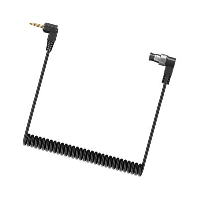 Spring Coiled 2.5mm to C1/C 3/N1/N3/S1/S 2 Male Flashing Syncing Cord with Gold Plate Connectors for Camera Flashing Triggering Remote Spring Coil PC Syncing Cable